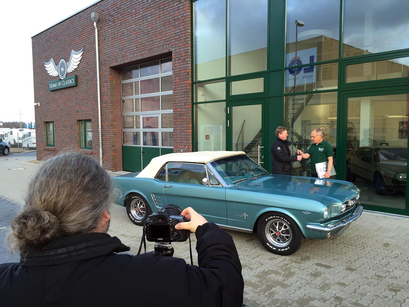 Fotoshooting bei Home of Classics